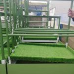 Carro industrial con estanteria