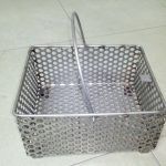 Cestilla para proceso de galvanotecnia fabricada a medida