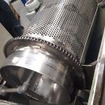 Tromel de lavadora industrial para piezas de mecanizado